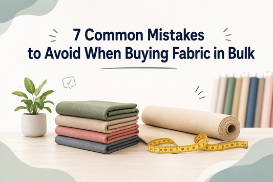 7 Common Mistakes to Avoid When Buying Fabric in Bulk
