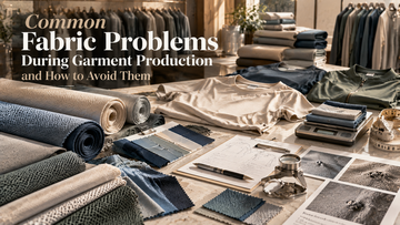 Common fabric problems during garment production and quality inspection process for polyester fabrics