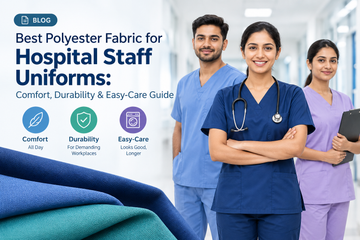 Best Polyester Fabric for Hospital Staff Uniforms: Comfort, Durability & Easy-Care Guide