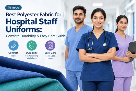 Best Polyester Fabric for Hospital Staff Uniforms: Comfort, Durability & Easy-Care Guide