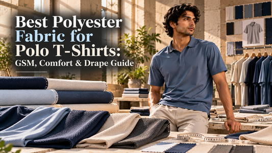 Best Polyester Fabric for Polo T-Shirts: GSM, Comfort & Drape Guide