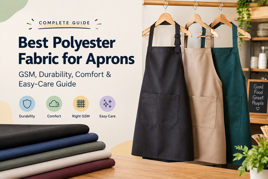 Best Polyester Fabric for Aprons: GSM, Durability, Comfort & Easy-Care Guide