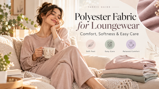 Polyester Fabric for Loungewear: Comfort, Softness & Easy Care