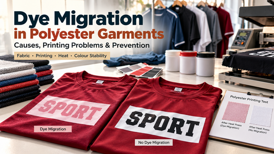 Dye Migration in Polyester Garments: Causes, Printing Problems & Prevention