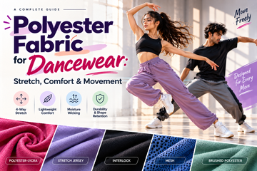 Polyester Fabric for Dancewear: Stretch, Comfort & Movement