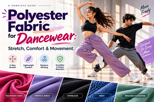 Polyester Fabric for Dancewear: Stretch, Comfort & Movement