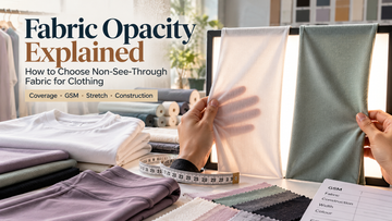 Fabric Opacity Explained: How to Choose Non-See-Through Fabric for Clothing