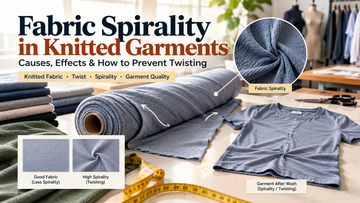 Fabric Spirality in Knitted Garments: Causes, Effects  How to Prevent Twisting
