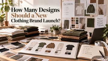 How Many Designs Should a New Clothing Brand Launch?