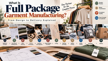 What Is Full Package Garment Manufacturing? From Design to Delivery Explained