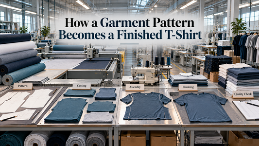 How a Garment Pattern Becomes a Finished T-Shirt