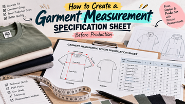How to Create a Garment Measurement Specification Sheet Before Production