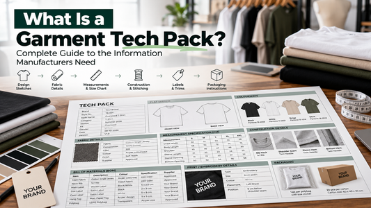 What Is a Garment Tech Pack? Complete Guide to the Information Manufacturers Need