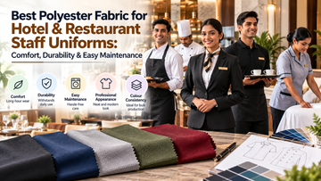 Best Polyester Fabric for Hotel & Restaurant Staff Uniforms: Comfort, Durability & Easy Maintenance