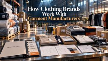 How Clothing Brands Work With Garment Manufacturers