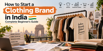 How to Start a Clothing Brand in India: Complete Beginner's Guide
