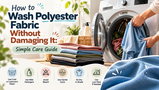 How to Wash Polyester Fabric Without Damaging It: Simple Care Guide