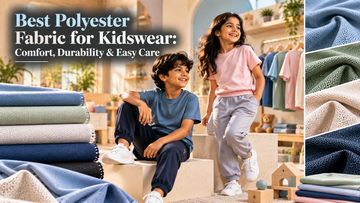 Best Polyester Fabric for Kidswear: Comfort, Durability & Easy Care