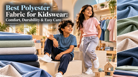 Best Polyester Fabric for Kidswear: Comfort, Durability & Easy Care