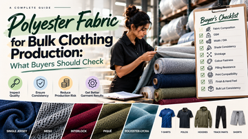 Polyester Fabric for Bulk Clothing Production: What Buyers Should Check