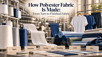 How Polyester Fabric Is Made: From Yarn to Finished Fabric