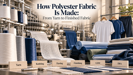 How Polyester Fabric Is Made: From Yarn to Finished Fabric