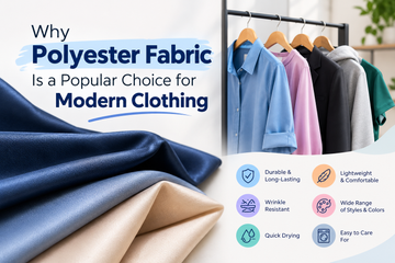 Why Polyester Fabric Is a Popular Choice for Modern Clothing