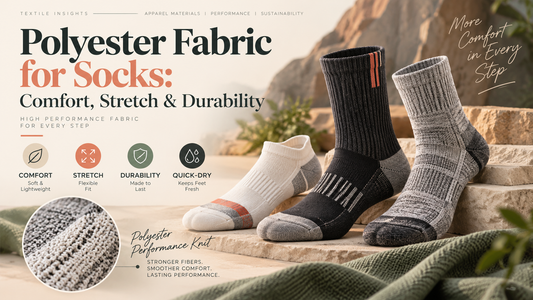 Polyester Fabric for Socks: Comfort, Stretch & Durability