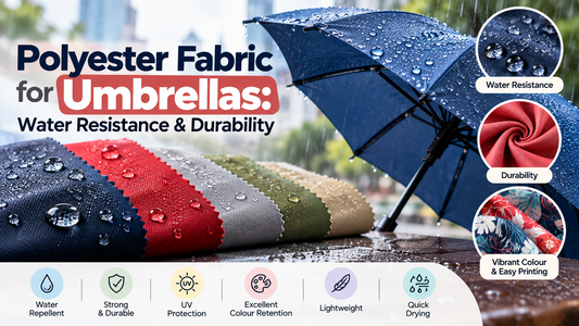 Polyester Fabric for Umbrellas: Water Resistance & Durability