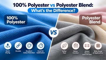 100% Polyester vs Polyester Blend: What’s the Difference?
