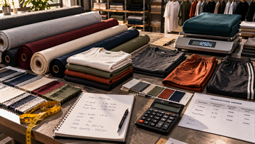 How to Calculate Fabric Consumption for T-Shirts, Shorts &Track Pants