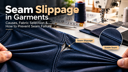 Seam Slippage in Garments: Causes, Fabric Selection & How to Prevent Seam Failure