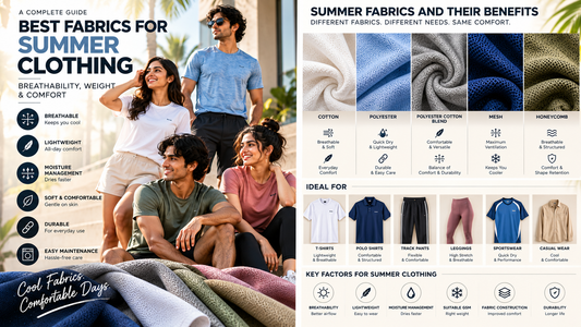 Best Fabrics for Summer Clothing: Breathability, Weight & Comfort
