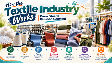How the Textile Industry Works: From Fibre to Finished Garment