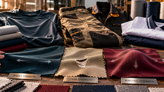 Fabric Strength Explained: Tensile, Tear & Bursting Strength for Garment Buyers