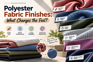 Understanding Polyester Fabric Finishes: What Changes the Feel?