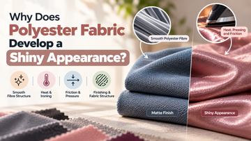 Why Does Polyester Fabric Develop a Shiny Appearance?