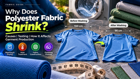 Polyester fabric shrinkage causes testing and effects on garment production