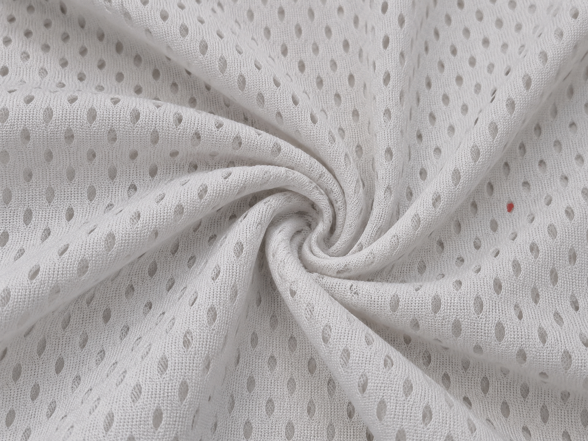 Mesh Big Hole Fabric – 130 GSM Breathable Sports Mesh