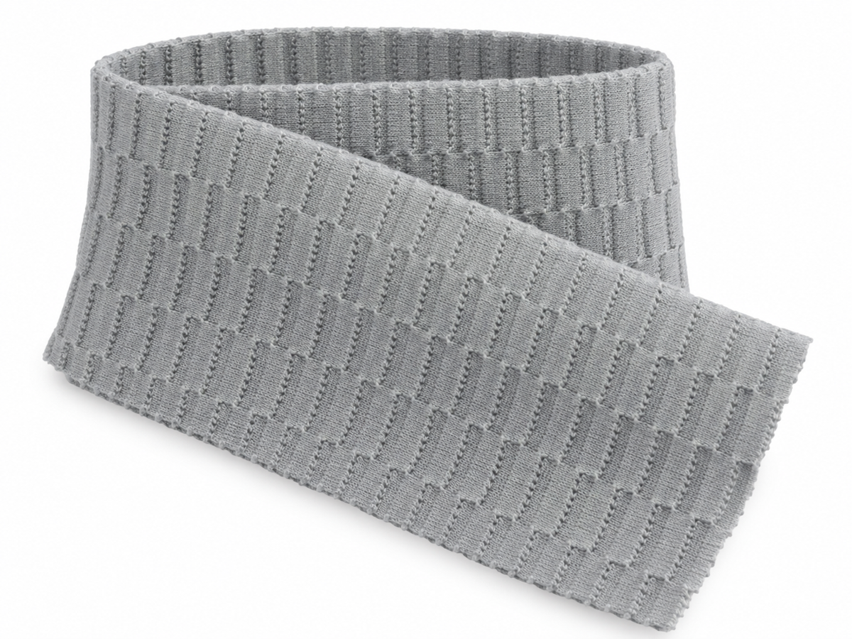 Kashmiri Rib Fabric – 190 GSM Premium Rib Knit Fabric
