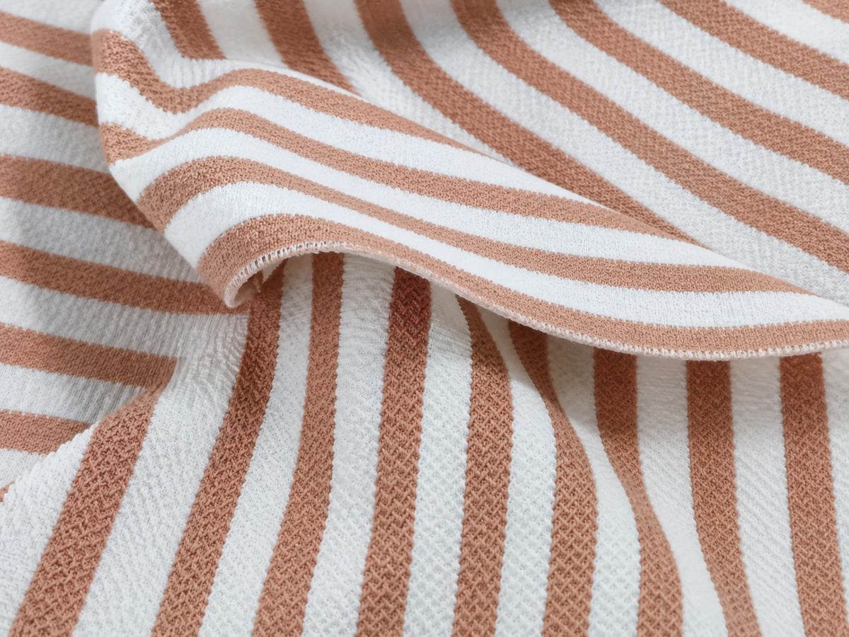 Catonic Stripes Fabric – 200 GSM Premium Knit Fabric