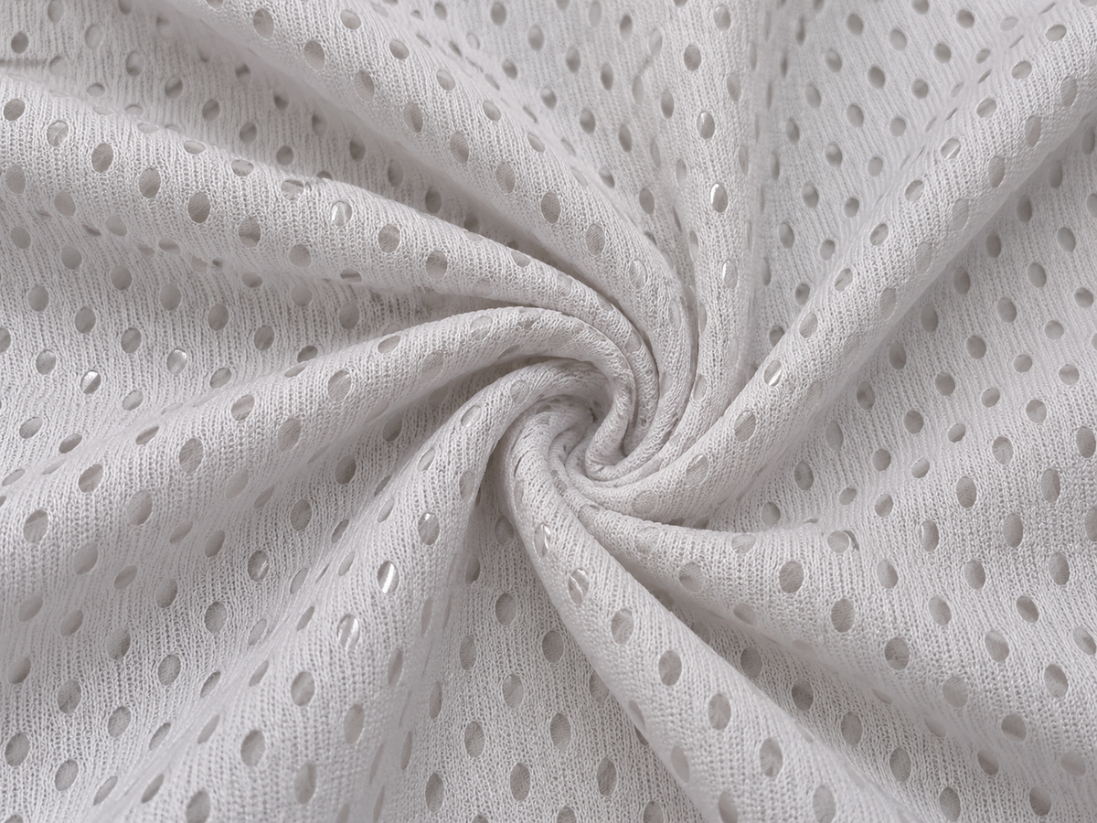 Mesh Big Hole Fabric – 130 GSM Breathable Sports Mesh