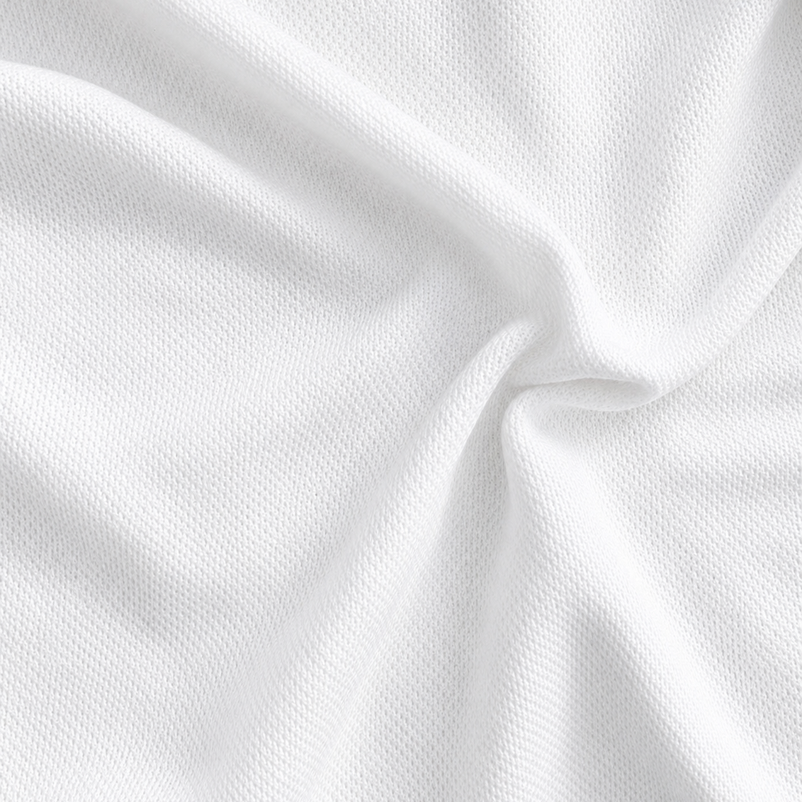 White Spun Nirmal Knit Fabric (SNK).