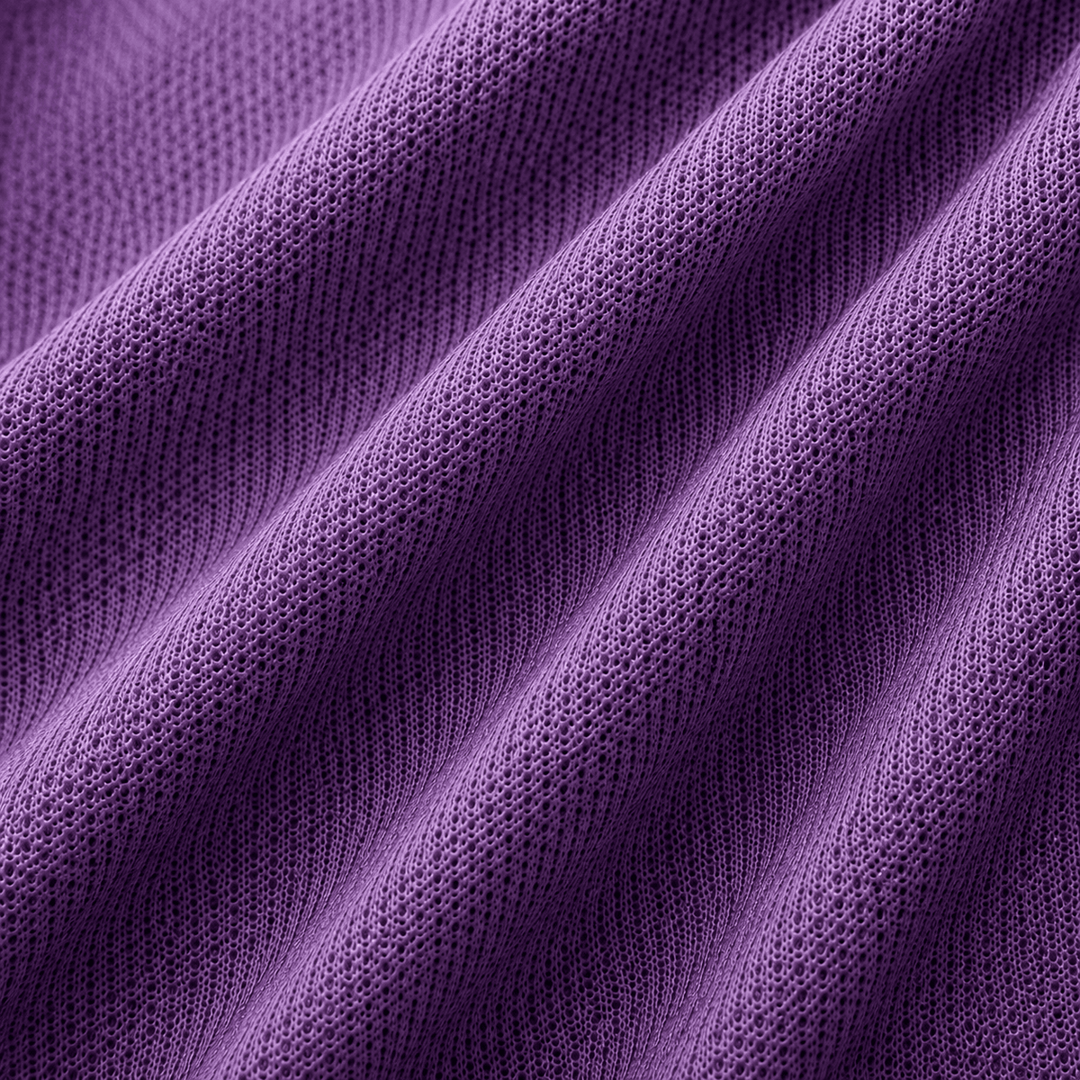 Purple Dot Knit Textured Fabric.