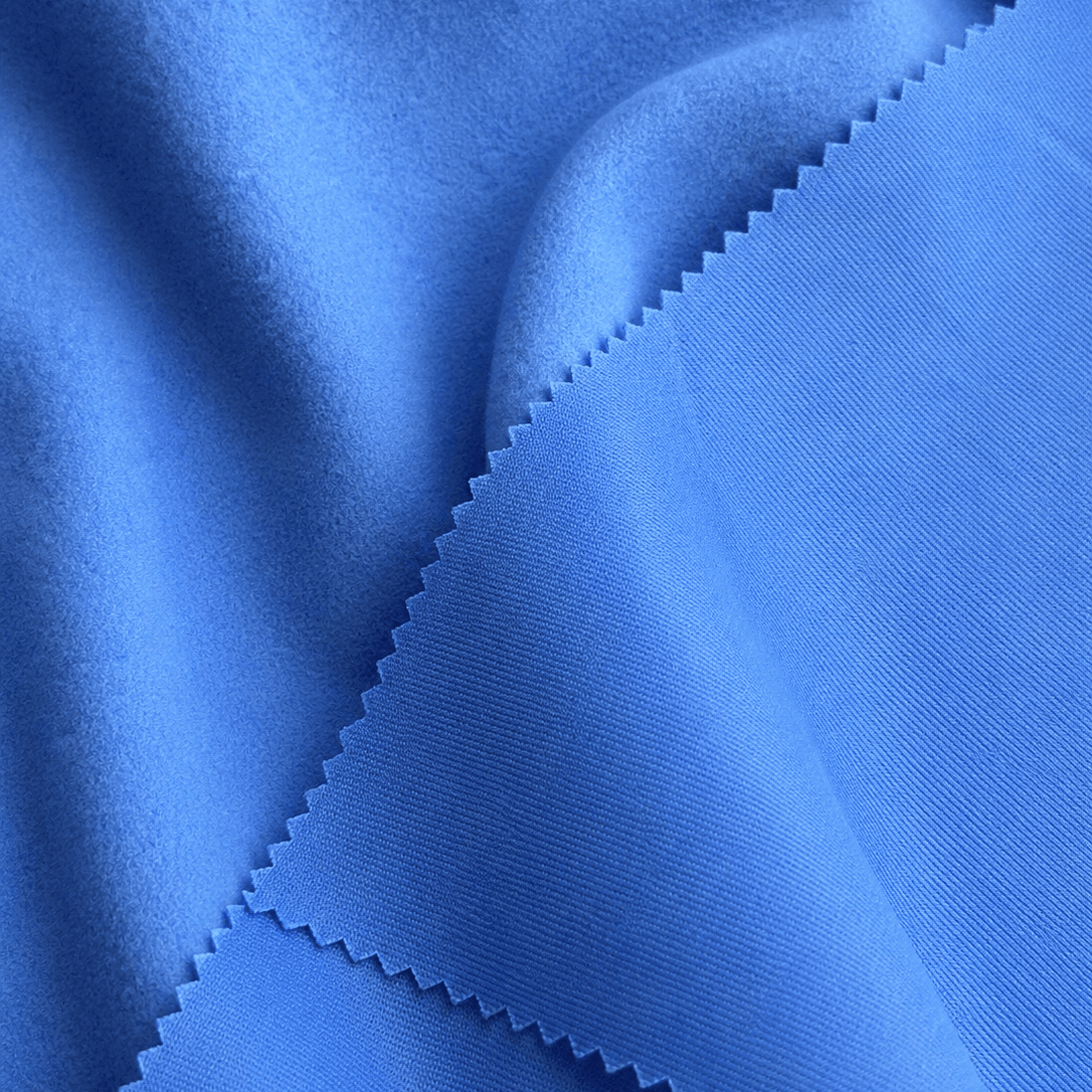Royal Blue Superpoly Polyester Fabric.