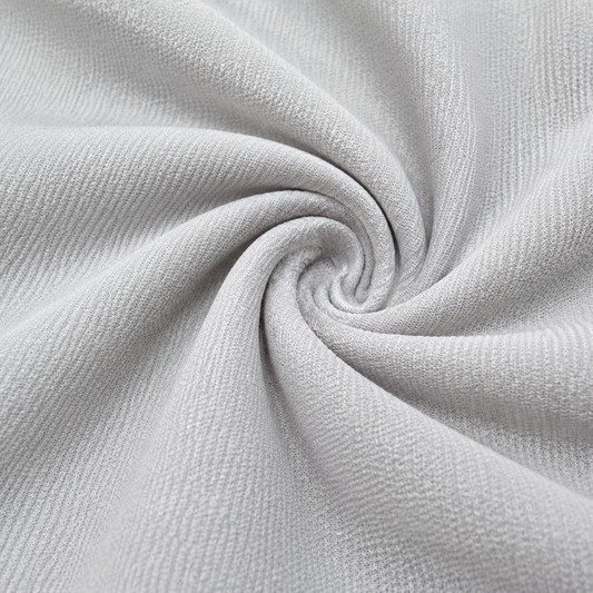 Adidas Saleena polyester fabric texture with premium knit surface for sportswear manufacturing