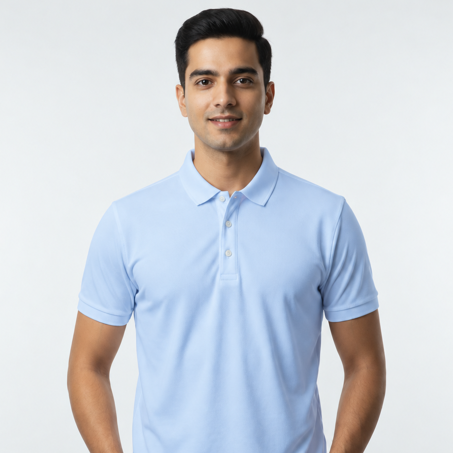 Premium Mars Collared Polyester T-Shirt