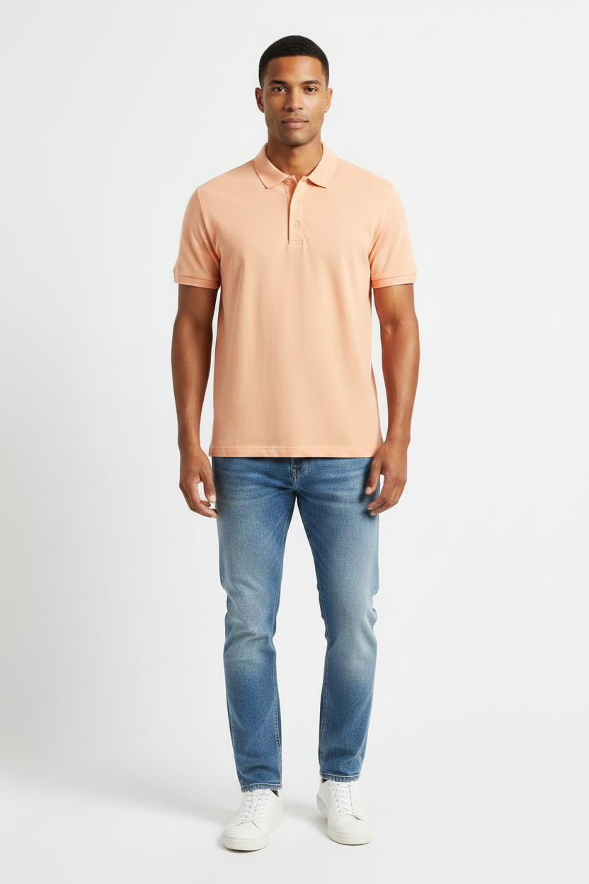Premium Mars Collared Polyester T-Shirt