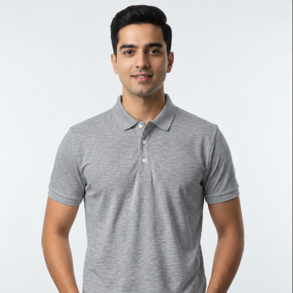 Premium Mars Collared Polyester T-Shirt
