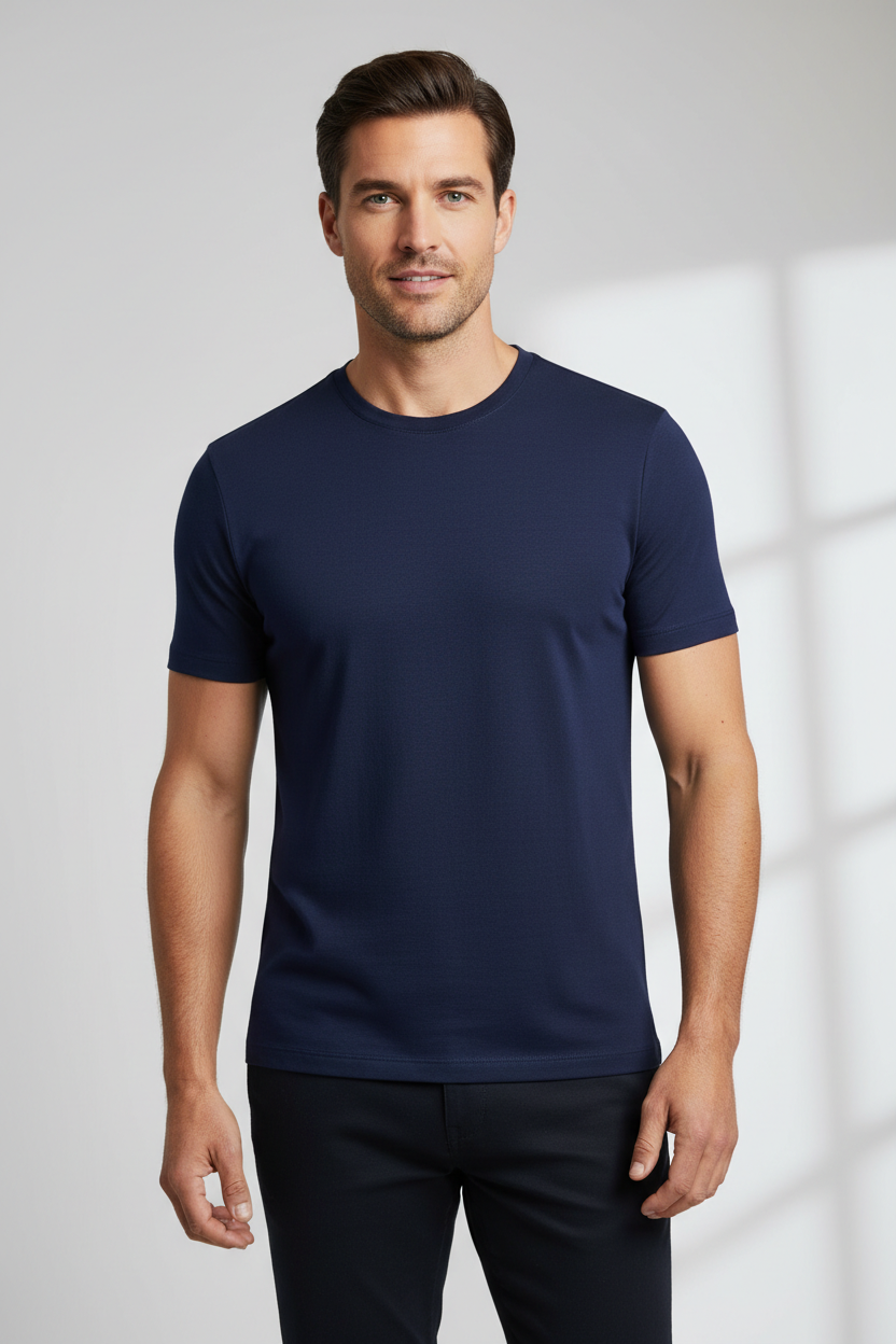 Premium Mars Collared Polyester T-Shirt